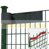 Keritésbe fűzhető PVC műanyag szalag 70m hosszú 19cm magas sötét szürke belátásgátló szélfogó