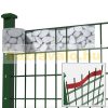 PVC plastic tape that can be attached to a pebble-patterned fence 35m long 19cm high Pebble-patterned privacy windbreak 