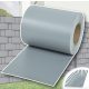 PVC plastic tape 35 m long 19 cm high gray privacy windbreak that can be attached to a fence