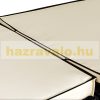 Polirattan sofa three-person multifunctional sunbed with fold-out table black-beige