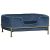 Kutyafekhely kisállat kanapé kék 63x43x24 cm luxus kutyaágy fekvőhely modern design