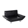 Kutyafekhely kisállat kanapé műbőr 71x44x35 cm luxus kutyaágy fekvőhely modern design