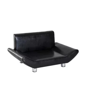 Kutyafekhely kisállat kanapé műbőr 71x44x35 cm luxus kutyaágy fekvőhely modern design