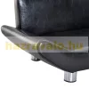 Kutyafekhely kisállat kanapé műbőr 71x44x35 cm luxus kutyaágy fekvőhely modern design