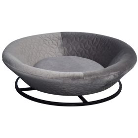   Kutyafekhely kisállat kanapé luxus fekvőhely kutyák, macskák számára modern design 72x72x21 cm