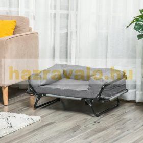   Kutyafekhely kisállat kanapé 80x59x36 cm luxus kutyaágy fekvőhely 