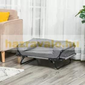 Kutyafekhely kisállat kanapé 80x59x36 cm luxus kutyaágy fekvőhely