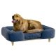 Dog bed pet sofa luxury dog ​​bed 96x66x24 cm bed removable and washable upholstery