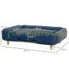 Dog bed pet sofa luxury dog ​​bed 96x66x24 cm bed removable and washable upholstery