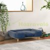 Dog bed pet sofa luxury dog ​​bed 96x66x24 cm bed removable and washable upholstery