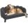 Dog bed pet sofa luxury dog ​​bed bed modern design gray 98x60x35 cm