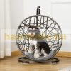 Dog bed pet sofa rattan luxury dog ​​bed bed 