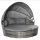 Polirattan luxury sofa with awning 175x180x155 cm sun island gray