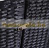 Polirattan luxury sofa with awning 180x175x147 cm sun island black-beige
