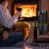 4-piece fireplace equipment black fireplace tools metal fireplace tools with stand