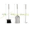 4 piece fireplace equipment knight cast iron fireplace tools fireplace tools with stand