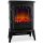 Electric fireplace 39x24x56 cm freestanding display fireplace black