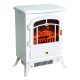 Electric fireplace with fire effect 41x28x54 cm 950/1850W white