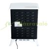 Electric fireplace with fire effect 41x28x54 cm 950/1850W white