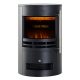 Electric fireplace 41x41x64 cm LED free-standing visual fireplace with flame effect