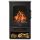 Electric fireplace 44x32x74 cm free-standing display fireplace black