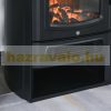 Electric fireplace 44x32x74 cm free-standing display fireplace black