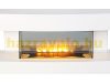 Electric fireplace 81x41x20 cm wall-mounted white visual fireplace 3D flame effect