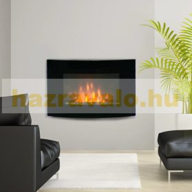   Elektromos kandalló 89x13x48 cm LED fali látványkandalló 7 különböző színnel