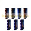 Electric fireplace 89x13x48 cm LED wall display fireplace with 7 different colors