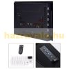 Electric fireplace 89x13x48 cm LED wall display fireplace with 7 different colors