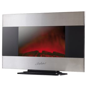   Elektromos kandalló 90x61x27 cm szabadon álló és falra is szerelhető látványkandalló