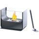 Bioethanol fireplace 25x20x20 cm smokeless table fireplace