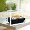 Bioethanol fireplace 39.5x25x30 cm 1.5 l smokeless desktop biofireplace portable indoor and outdoor 