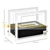 Bioethanol fireplace 39.5x25x30 cm 1.5 l smokeless desktop biofireplace portable indoor and outdoor 