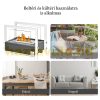Bioethanol fireplace 39.5x25x30 cm 1.5 l smokeless desktop biofireplace portable indoor and outdoor 