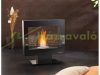 Bioethanol fireplace 54x56x14 cm smoke-free free-standing open decorative stove