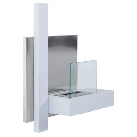   Bioetanol kandalló 75x63x22 cm 1,5l füstmentes falra szerelhető biokandalló