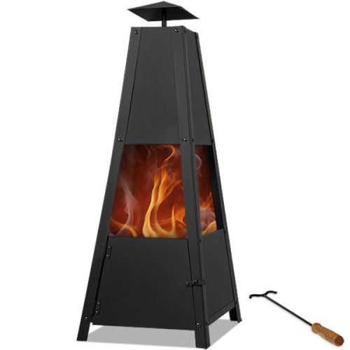 Fireplace "pyramid" 102 cm high