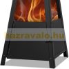 Fireplace "pyramid" 102 cm high