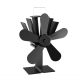 5-blade fireplace fan between 70-350°C heat-driven stove fan thermoelectric fan