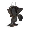 Fireplace Fan Vintage Style Stove Fan Heat Powered 4 Blade Fireplace Fan