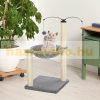 Cat scratching post climbing tree with hanging branch for cats with ball 40x40x72 cm