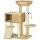 Cat scratching post 60x40x98 cm scratching post natural multi-level cat furniture cat house