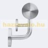 Stair railing stainless steel handrail 100 cm railing diameter 40 mm for indoor and outdoor use