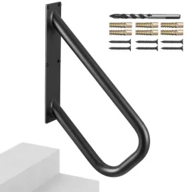 Biztonsági fali kapaszkodó lépcsőkorlát 1-2 lépcsőfokhoz 48 cm 240 kg teherbírás