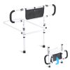 Inox shower handrail 30 cm Standing handrail Brushed, matt stainless steel handrail for disabled elderly 