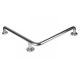 Stainless handrail stand-up handrail support right-angled bent for elderly people with mobility impairments inox acid-resistant steel