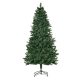 Műfenyő 180 cm élethű, keskeny kialakítású karácsonyfa 724 ág, stabil fém talppal