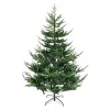 Műfenyő 180 cm élethű karácsonyfa nordmann fenyő, 795 ággal, masszív acéltalppal