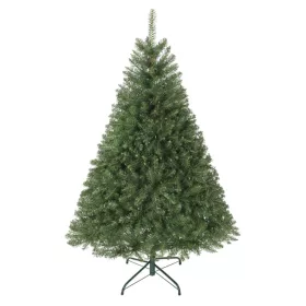 Műfenyő karácsonyfa 150 cm magas, 992 ággal, összecsukható fém talppal, tűzálló anyagból
